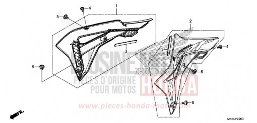 KUEHLERHAUBE CRF450LK de 2019