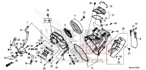 LUFTFILTER CRF450LK de 2019