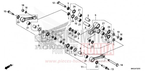 KISSEN-ARM CRF450LK de 2019