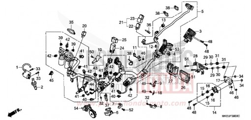 KABELBAUM CRF450LK de 2019