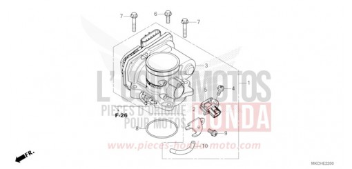 DROSSELKLAPPENGEHAEUSE GL1800BDM de 2021