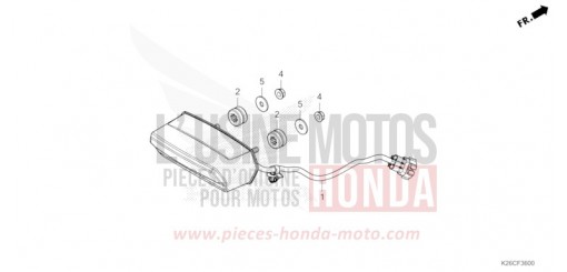 HECKLEUCHTE MSX125AR de 2024