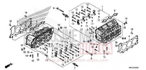 ZYLINDERKOPF GL1800DAK de 2019