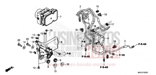ABS-MODULATOR GL1800DAK de 2019