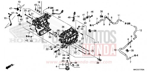 ZYLINDERBLOCK GL1800DAK de 2019