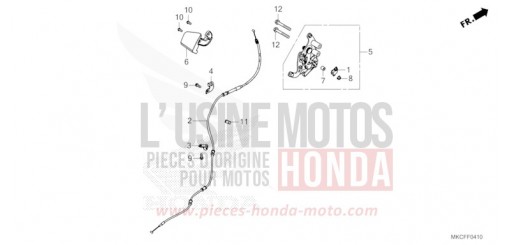 HANDBREMSHEBEL GL1800DAN de 2022
