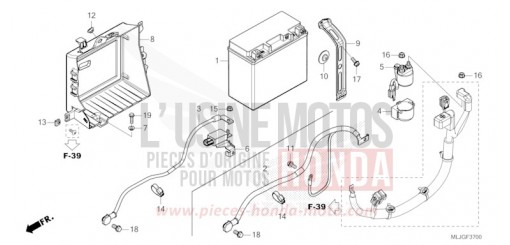 BATTERIE GL1800DAT de 2026