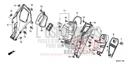 TASCHE NC700DC de 2012