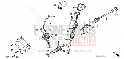 H.E.R.P./OELPUMPE MTX125RWH de 1987