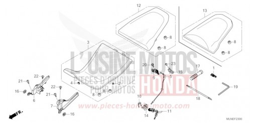 SITZ CRF1100DS de 2025