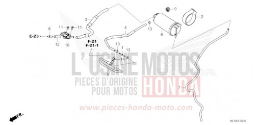 AKTIVKOHLEBEHAELTER CRF1100DS de 2025