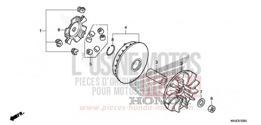 ANTRIEBSFLAECHE FES125C de 2012