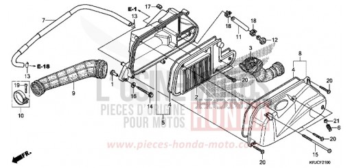 LUFTFILTER FES125C de 2012