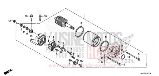 ANLASSER CTX700AE de 2014