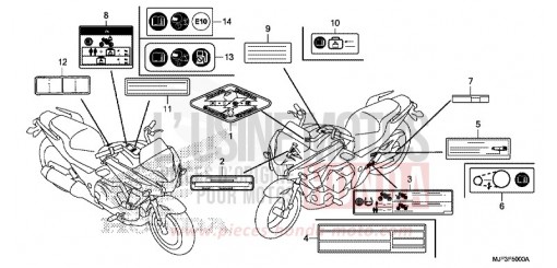 WARNETIKETT CTX700AE de 2014