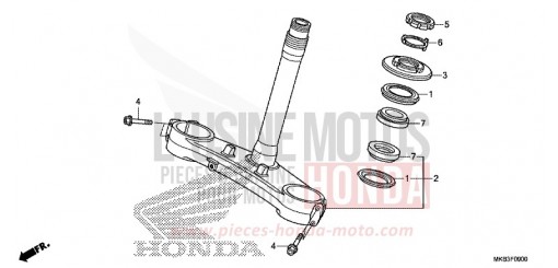 LENKSCHAFT CBR1000RRF de 2015