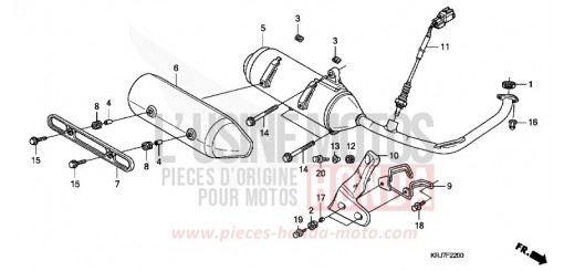 ABGAS-SCHALLDAEMPFER FES125B de 2011