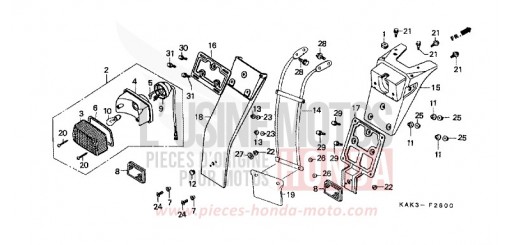 HECKLEUCHTE CRM125RL de 1990