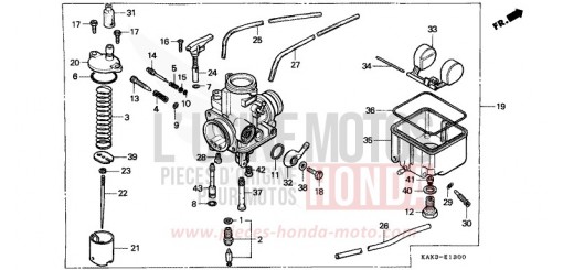 VERGASER CRM125RR de 1994