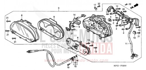 TACHOMETER FES2501 de 2001