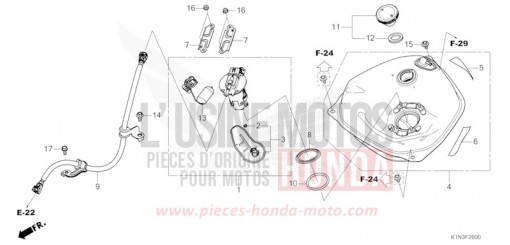 KRAFTSTOFFTANK FSH125M de 2021