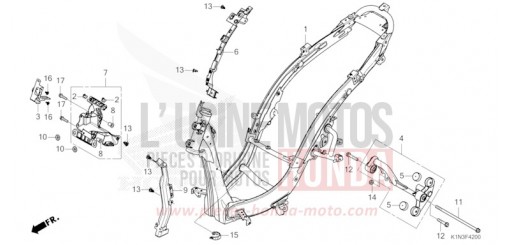 RAHMENKOERPER FSH125M de 2021