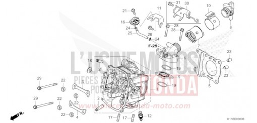 ZYLINDERKOPF FSH125M de 2021