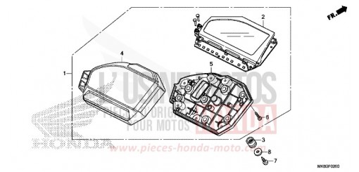 MESSGERAET CBR1000RRG de 2016