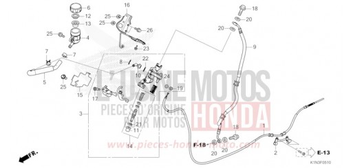 HAUPTBREMSZYLINDER FSH125M de 2021