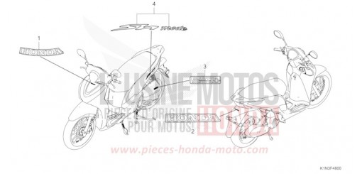 MARKE/EMBLEM FSH125R de 2024