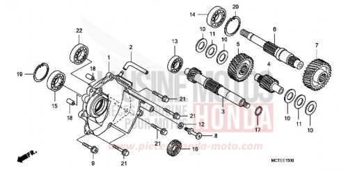 GETRIEBE FJS600D7 de 2007