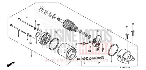 ANLASSER FJS600D7 de 2007
