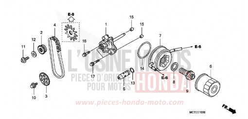 OELPUMPE FJS600D7 de 2007