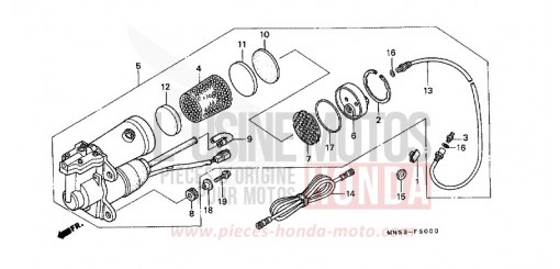 LUFTPUMPE GL1500AN de 1992