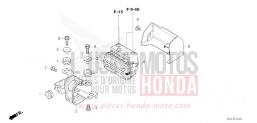 ABS-MODULATOR GB350SS de 2025