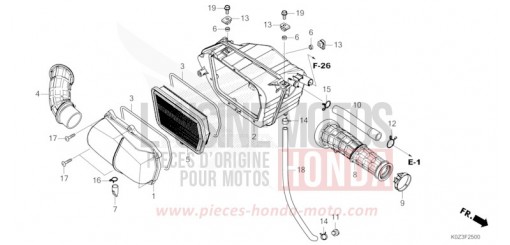 LUFTFILTER GB350SS de 2025