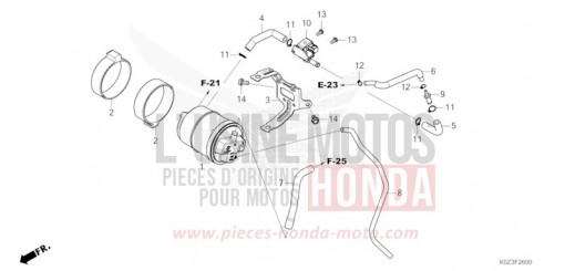 AKTIVKOHLEBEHAELTER GB350SS de 2025