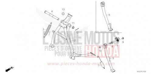 SEITENSTAENDER GB350SS de 2025