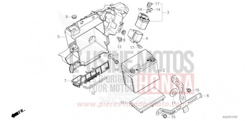 BATTERIE GB350SS de 2025