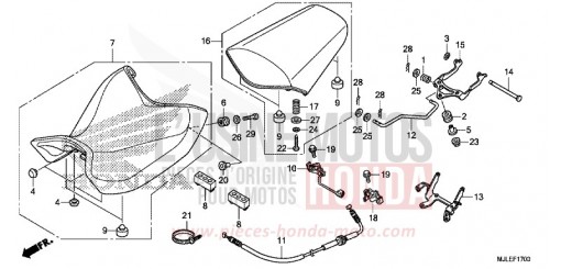 SIEGE NC700SDE de 2014
