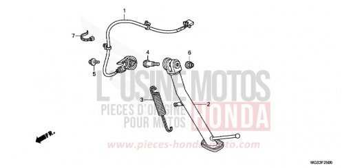STAENDER NC700XAC de 2012