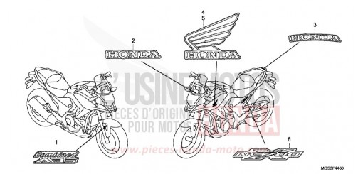 MARKE NC700XAC de 2012
