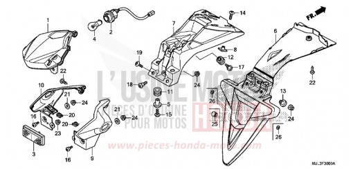 HECKLEUCHTE NC700XDE de 2014