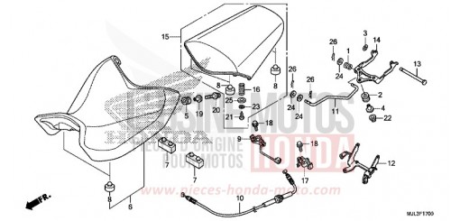SITZ NC700XDE de 2014