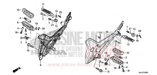 STUFE NC700XDE de 2014