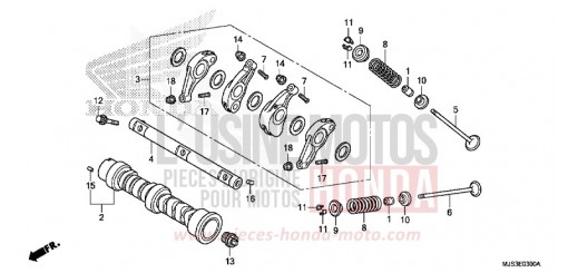 NOCKENWELLE/VENTIL NC750JF de 2015