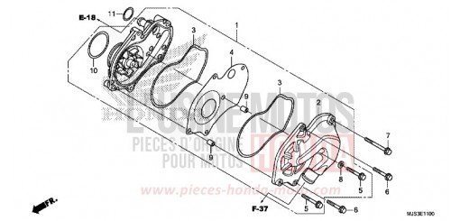 WASSERPUMPE NC750JF de 2015