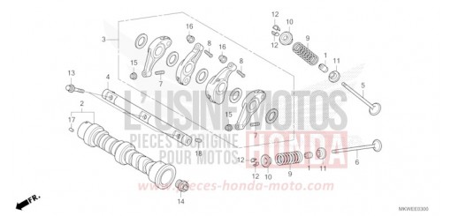 NOCKENWELLE/VENTIL NC750XAS de 2025