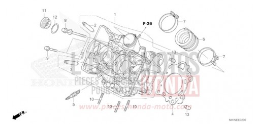 ZYLINDERKOPF NC750XAS de 2025