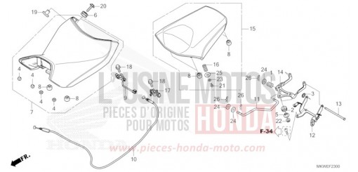 SITZ NC750XAS de 2025
